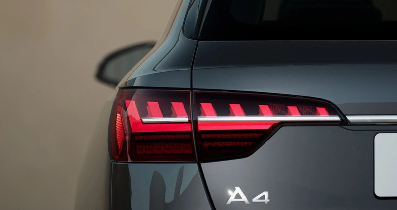 Audi A4 cena 185900 przebieg: 5, rok produkcji 2024 z Mordy małe 92